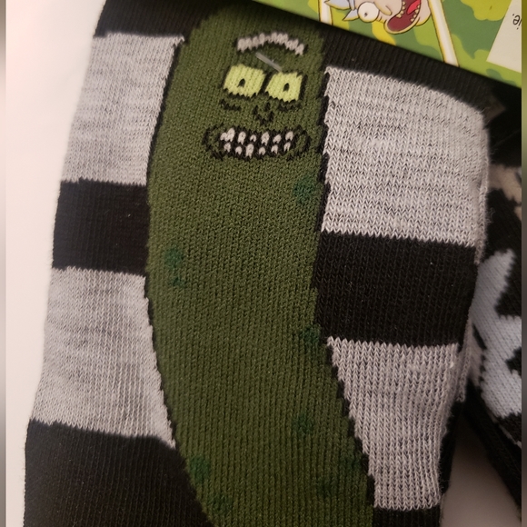 Adult Swim Rick & Morty Socks 1 pack of 2 pairs - Picture 2 of 3